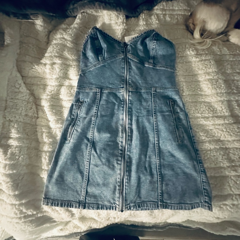 American Eagle Outfitters Blue Stretch Denim